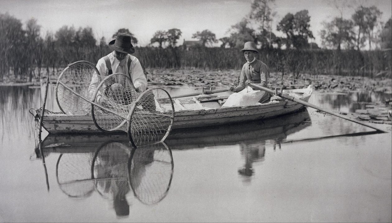 Utsättning av påsnätet av Peter Henry Emerson