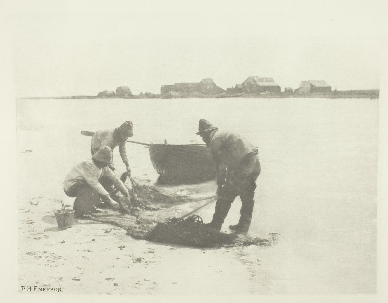 Smältning på floden Blythe (Suffolk) av Peter Henry Emerson