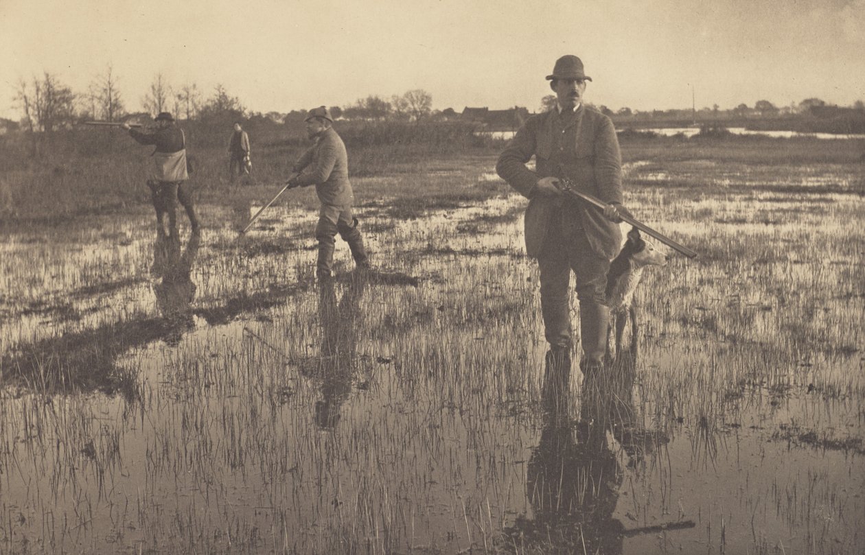 Snäppjakt av Peter Henry Emerson