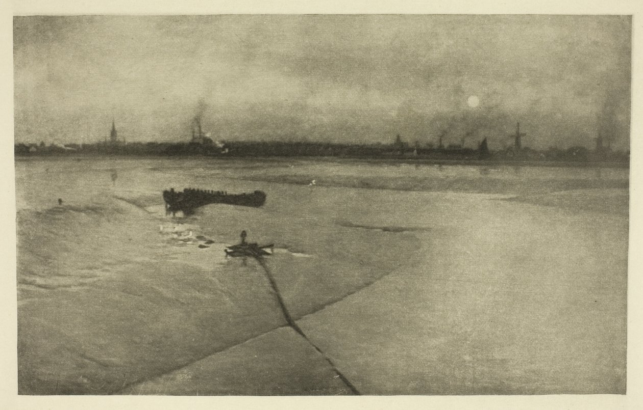The Last of the Ebb-Great Yarmouth från Breydon av Peter Henry Emerson