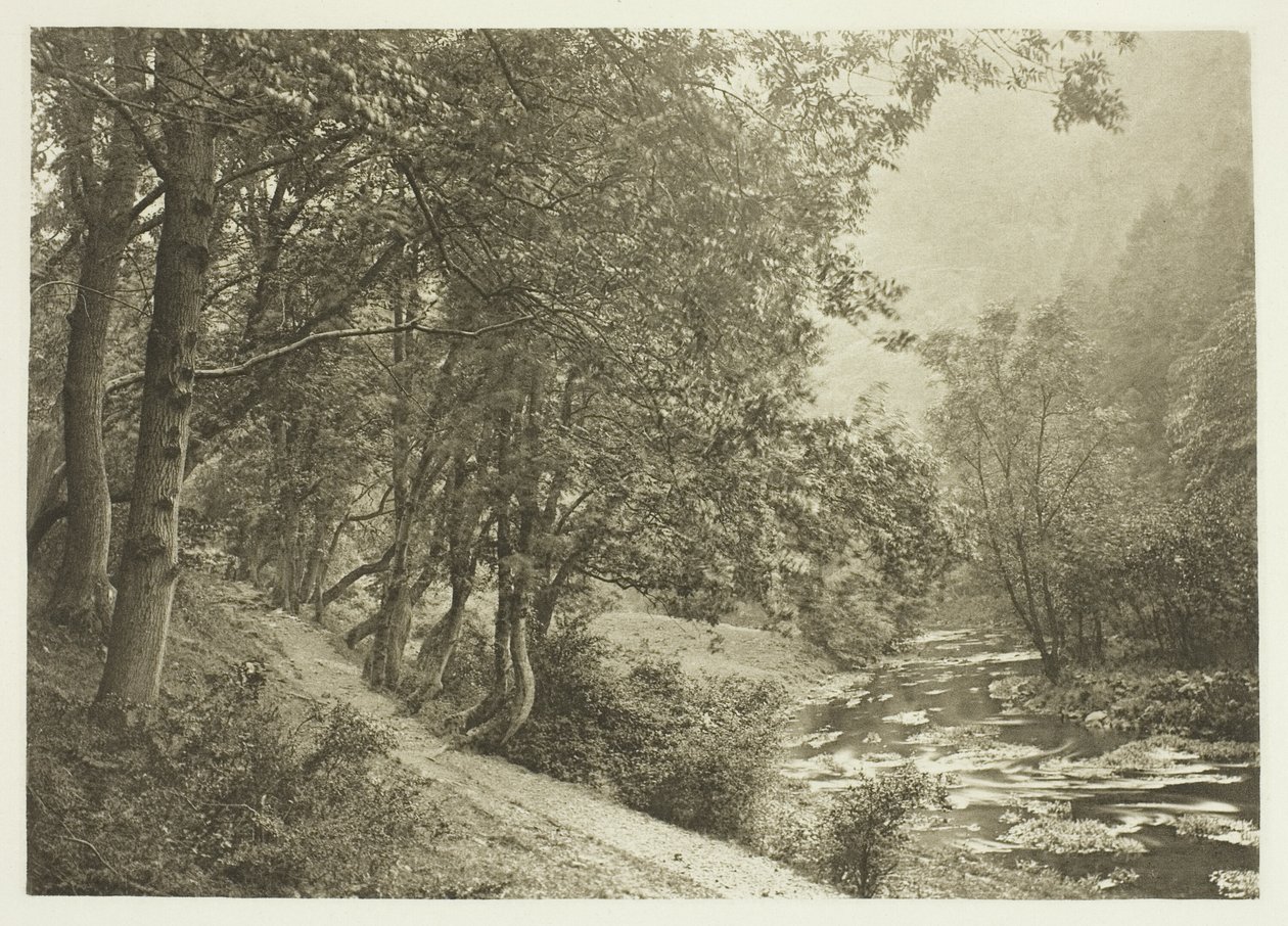 Stigen över First Brae, Dove Dale av Peter Henry Emerson