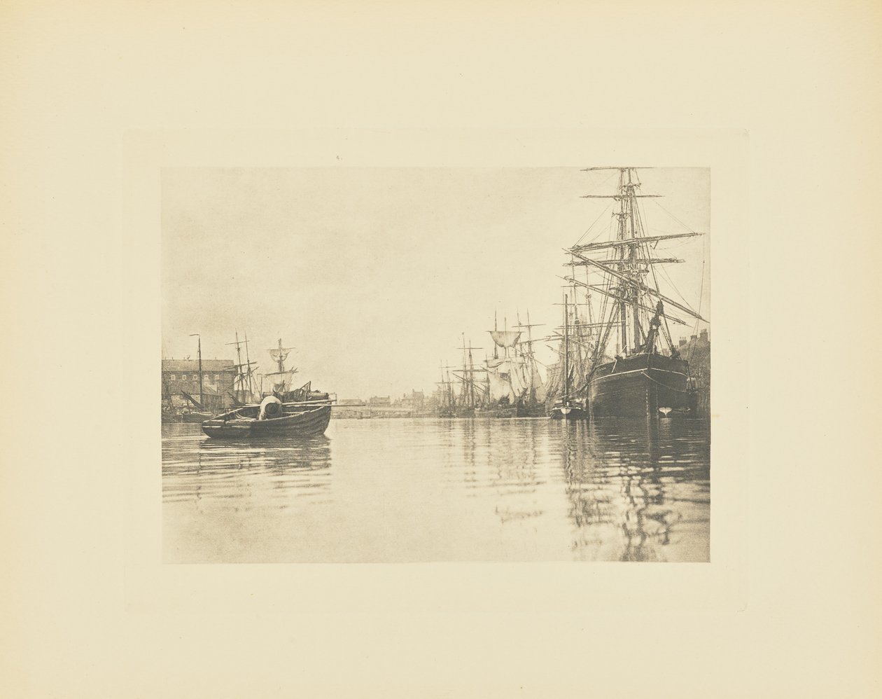 Den fridfulla hamnen av Peter Henry Emerson