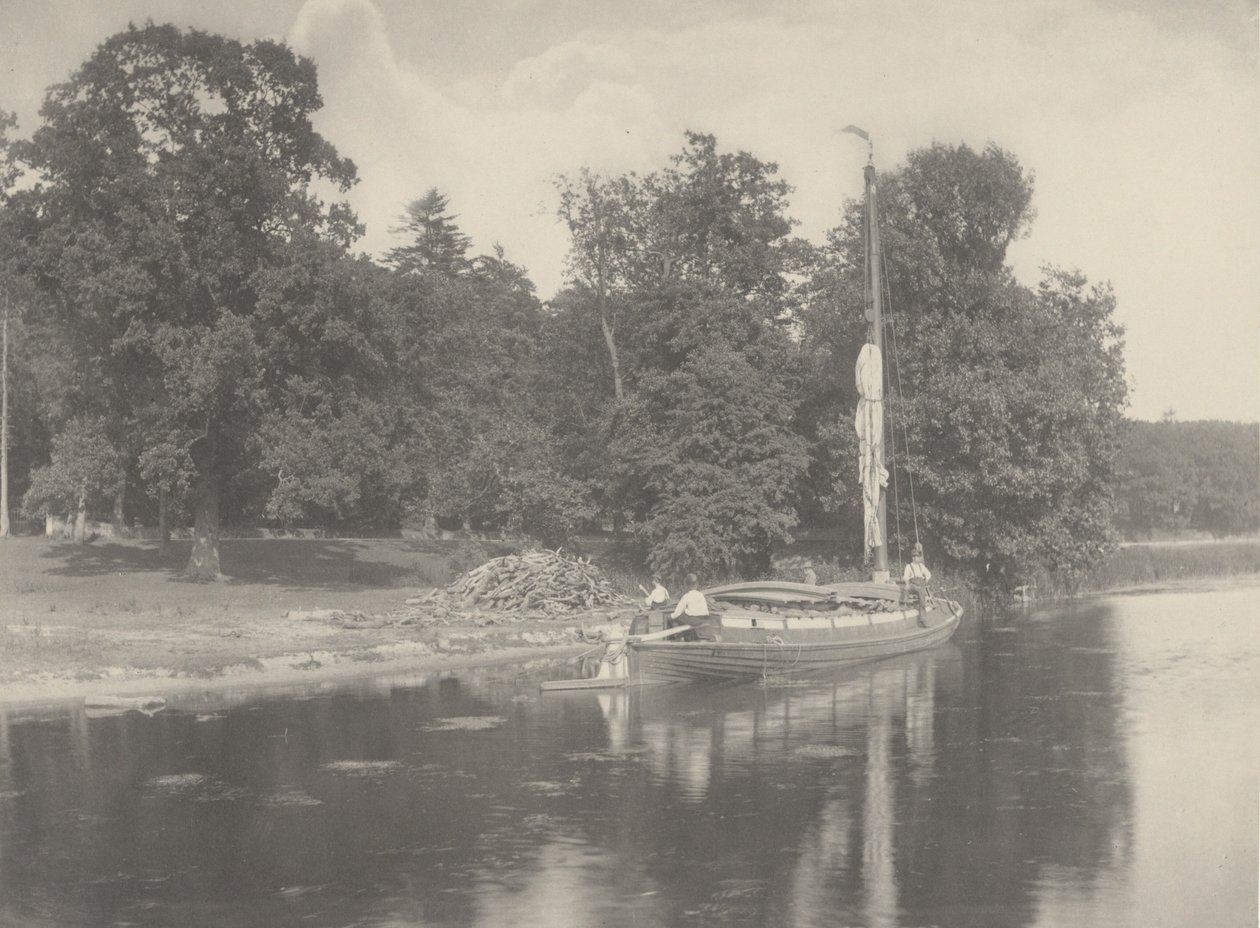 Floden Bure vid Coltishall av Peter Henry Emerson