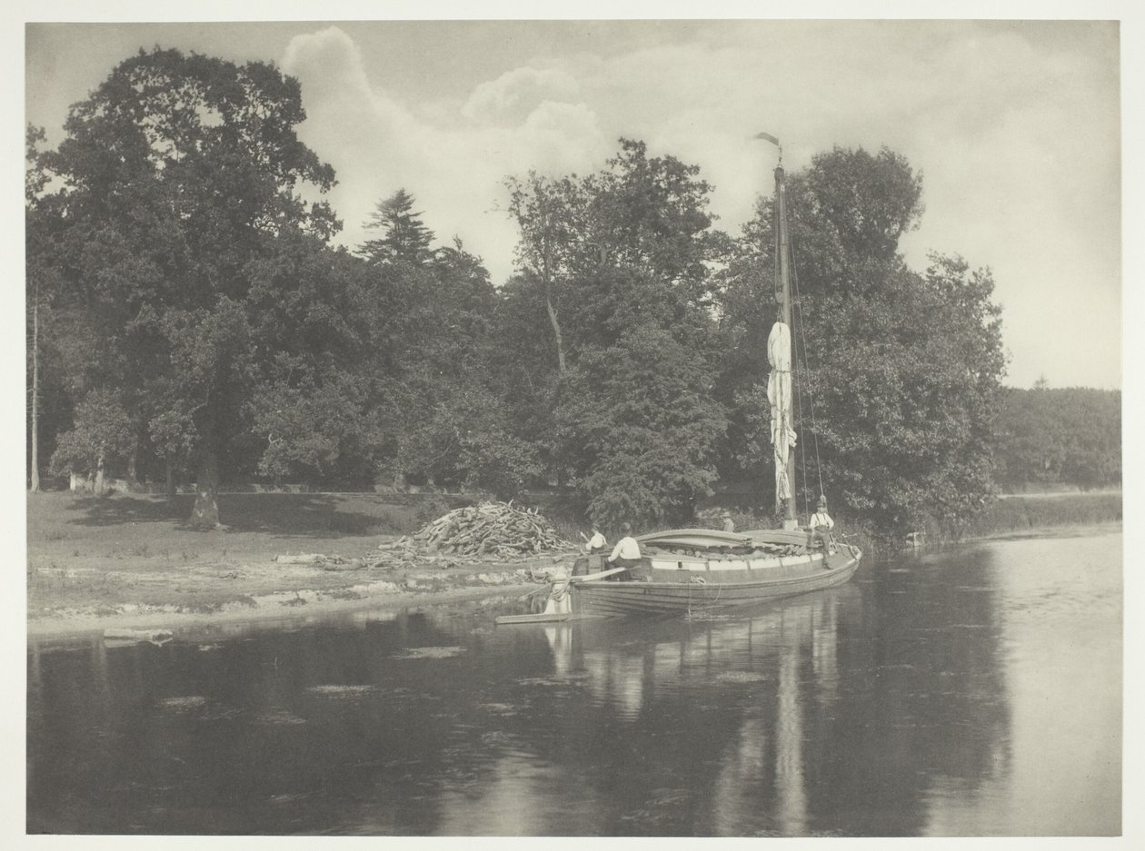 Floden Bure vid Coltishall av Peter Henry Emerson