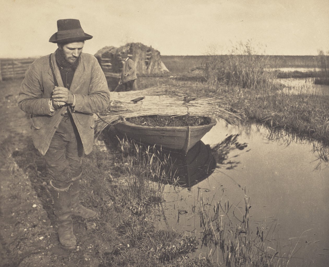 Bogsering av vass av Peter Henry Emerson