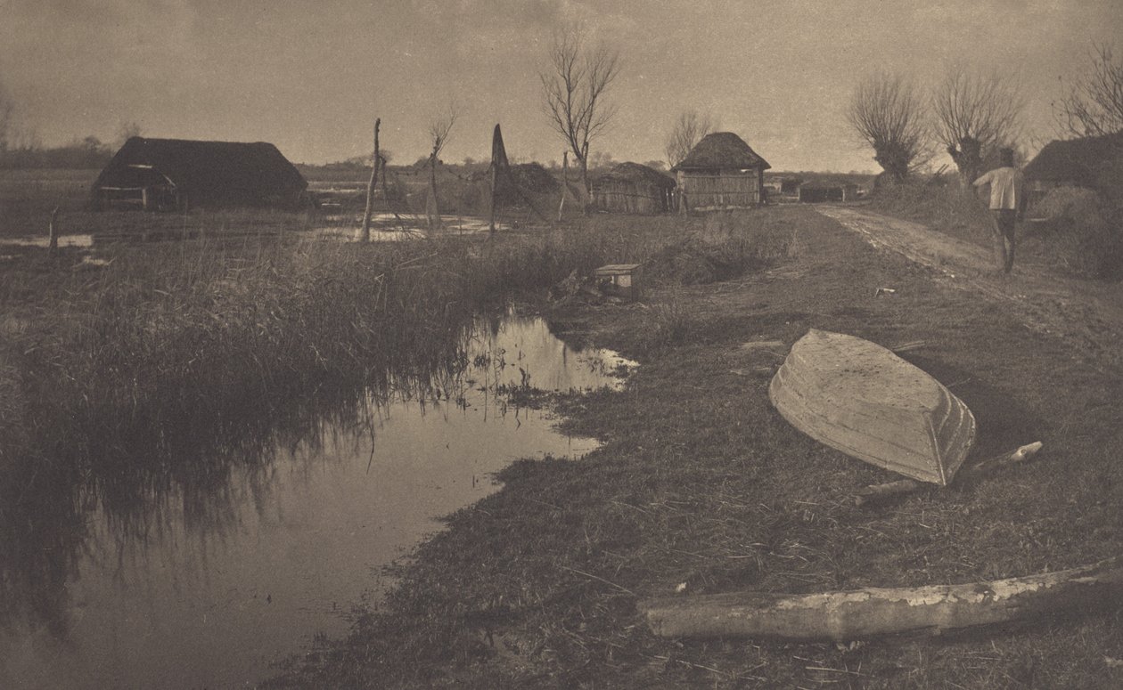 Mellan land och vatten av Peter Henry Emerson