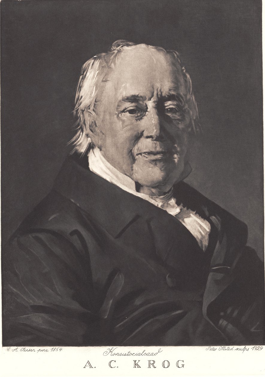 A. C. Krog av Peter Vilhelm Ilsted