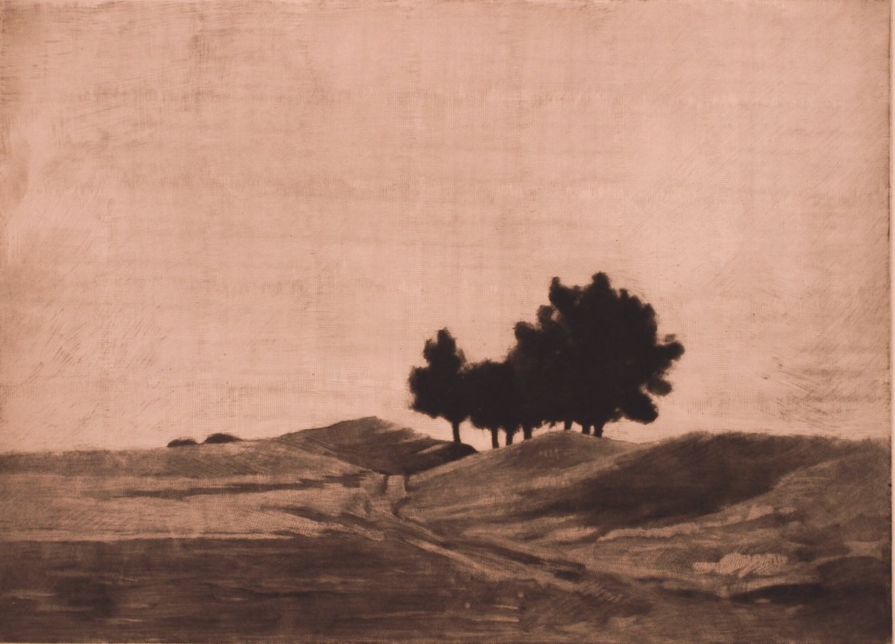 Kvällslandskap av Peter Vilhelm Ilsted