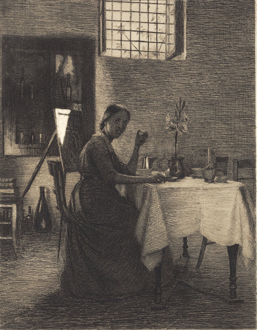 På morgonkaffe av Peter Vilhelm Ilsted