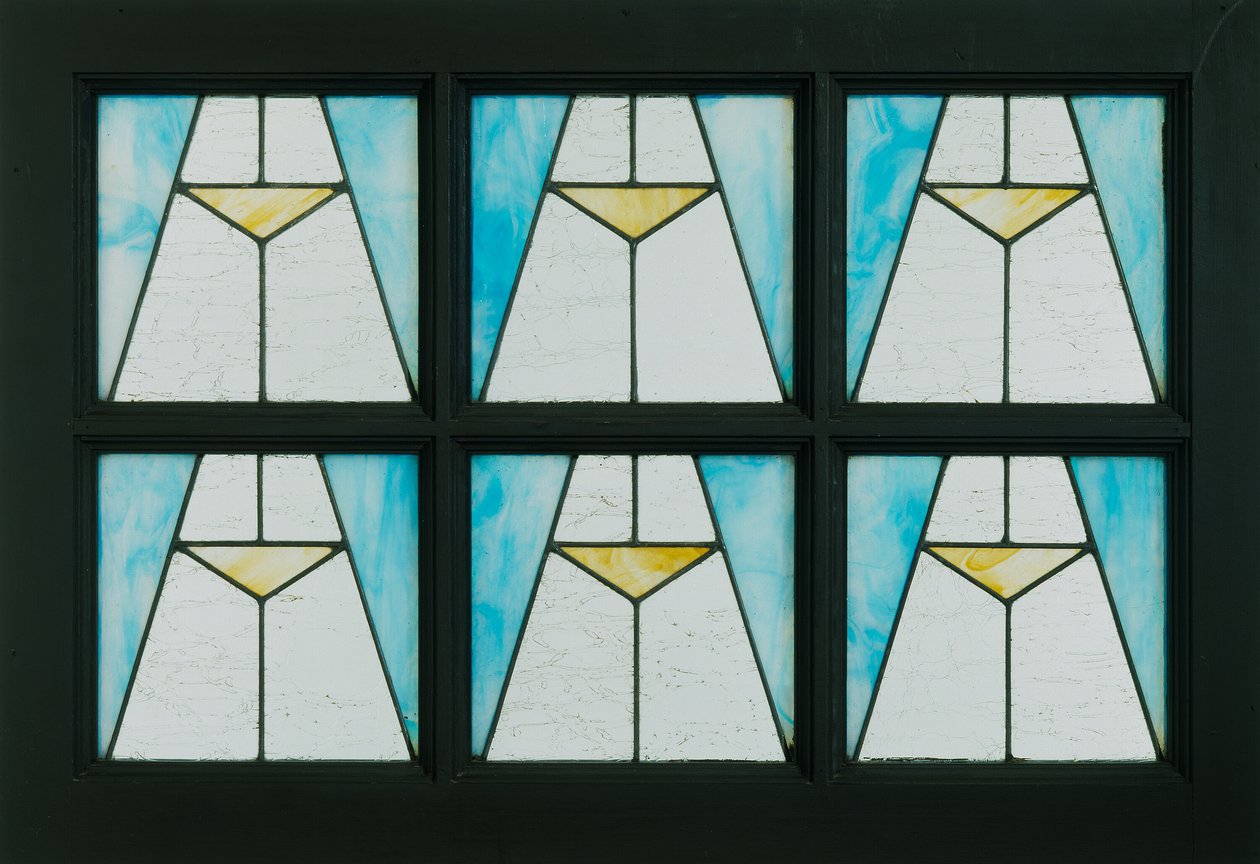 Ravinia Park Casino Building: Fönster, byggnad från 1904 revs 1986. av Peter Joseph Weber