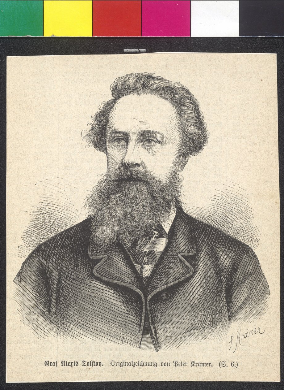 Aleksej Konstantinovitj greve Tolstoj av Peter Kraemer