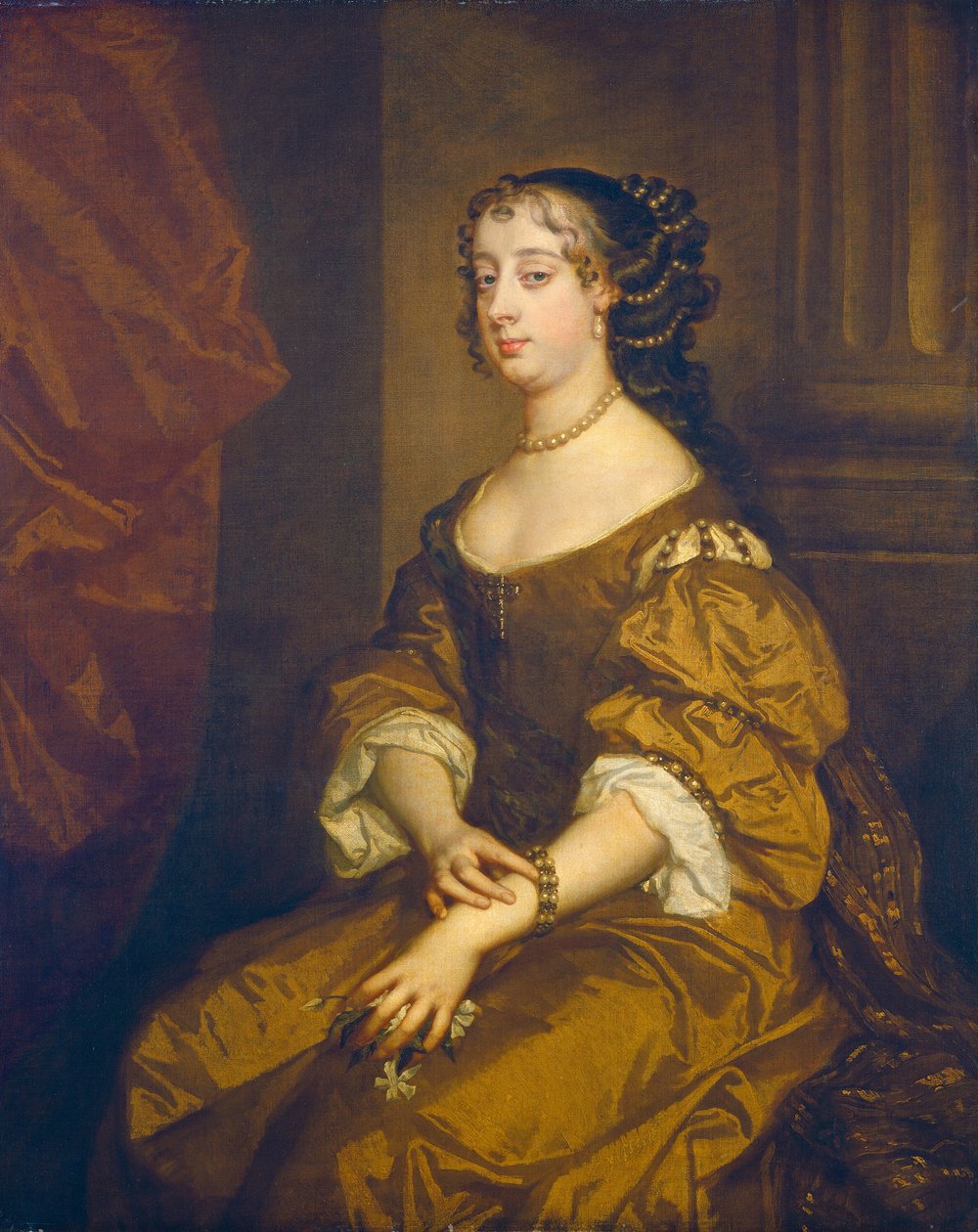 Barbara Villiers, hertiginna av Cleveland, ca. 1661-1665 av Peter Lely