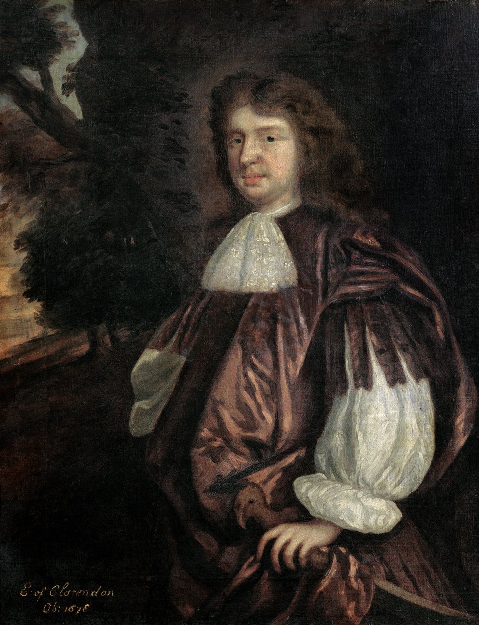 Edward Hyde, Earl of Clarendon, ca 1667 av Peter Lely