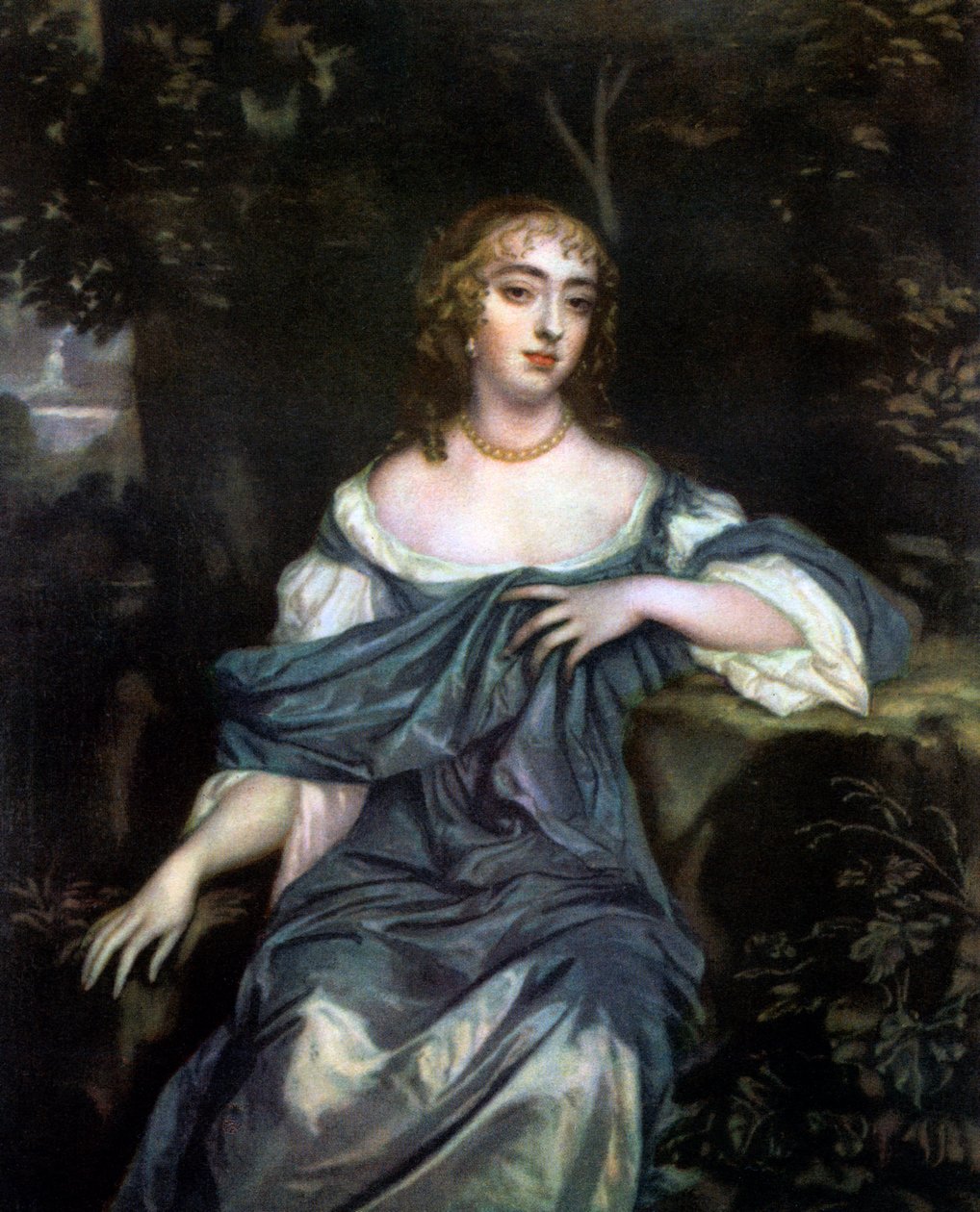 Frances Brooke, Lady Whitmore, sent 1600-tal. av Peter Lely
