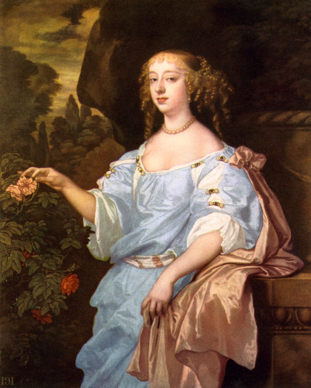 Henrietta Boyle, grevinna av Rochester, c1660-talet. av Peter Lely
