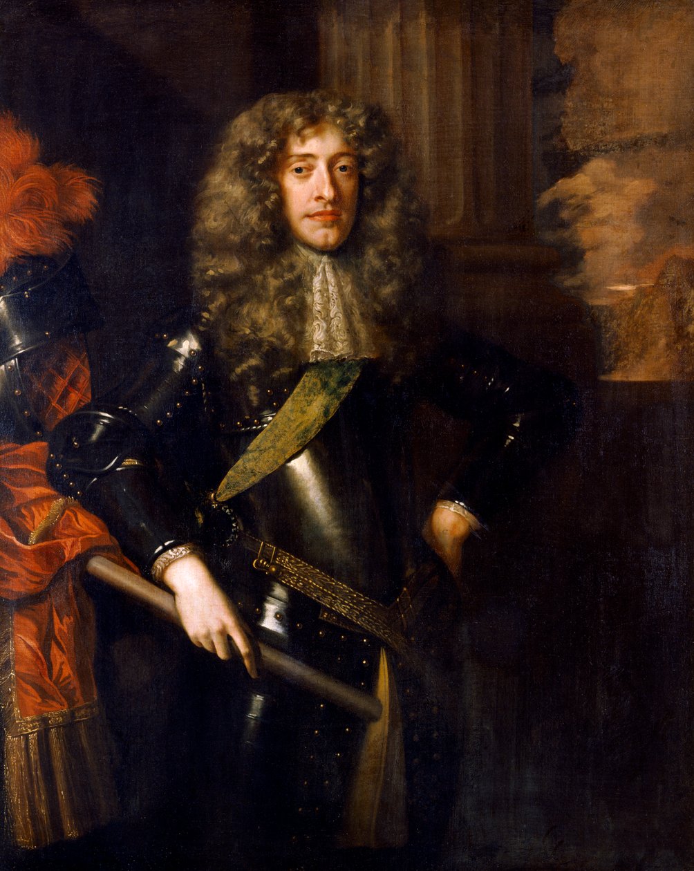 James II som hertig av York (olja på duk) av Peter Lely