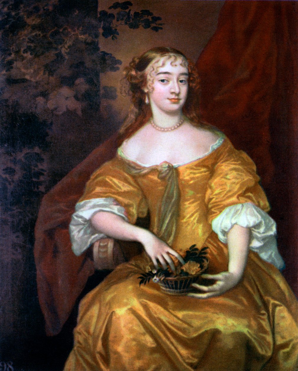 Margaret Brooke, Lady Denham, c1660-talet. av Peter Lely