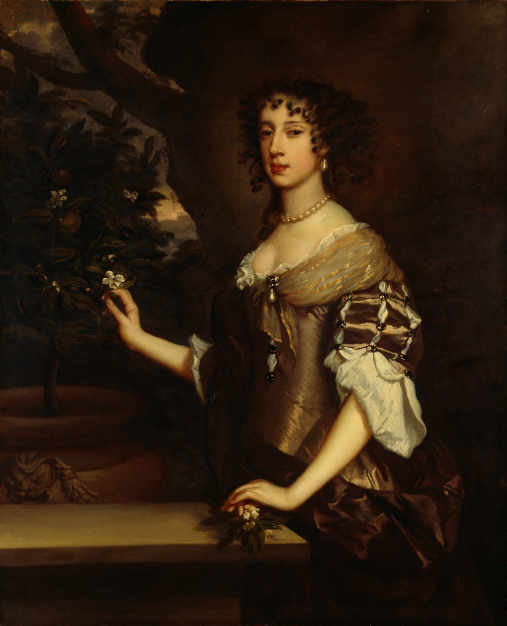Maria av Modena, drottning gemål av kung James II, c1773-1680 av Peter Lely
