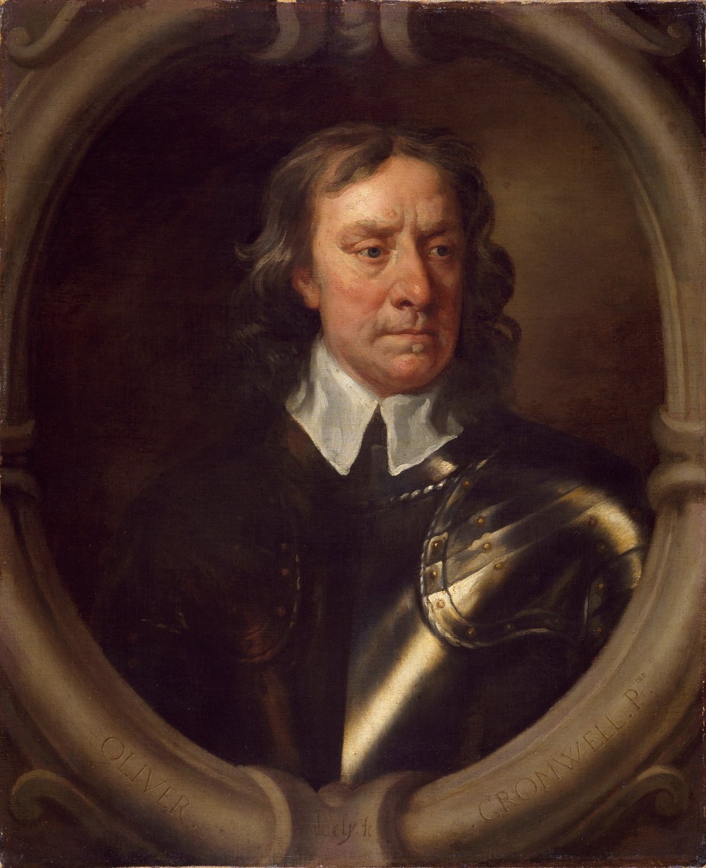 Oliver Cromwell, ca 1653 av Peter Lely