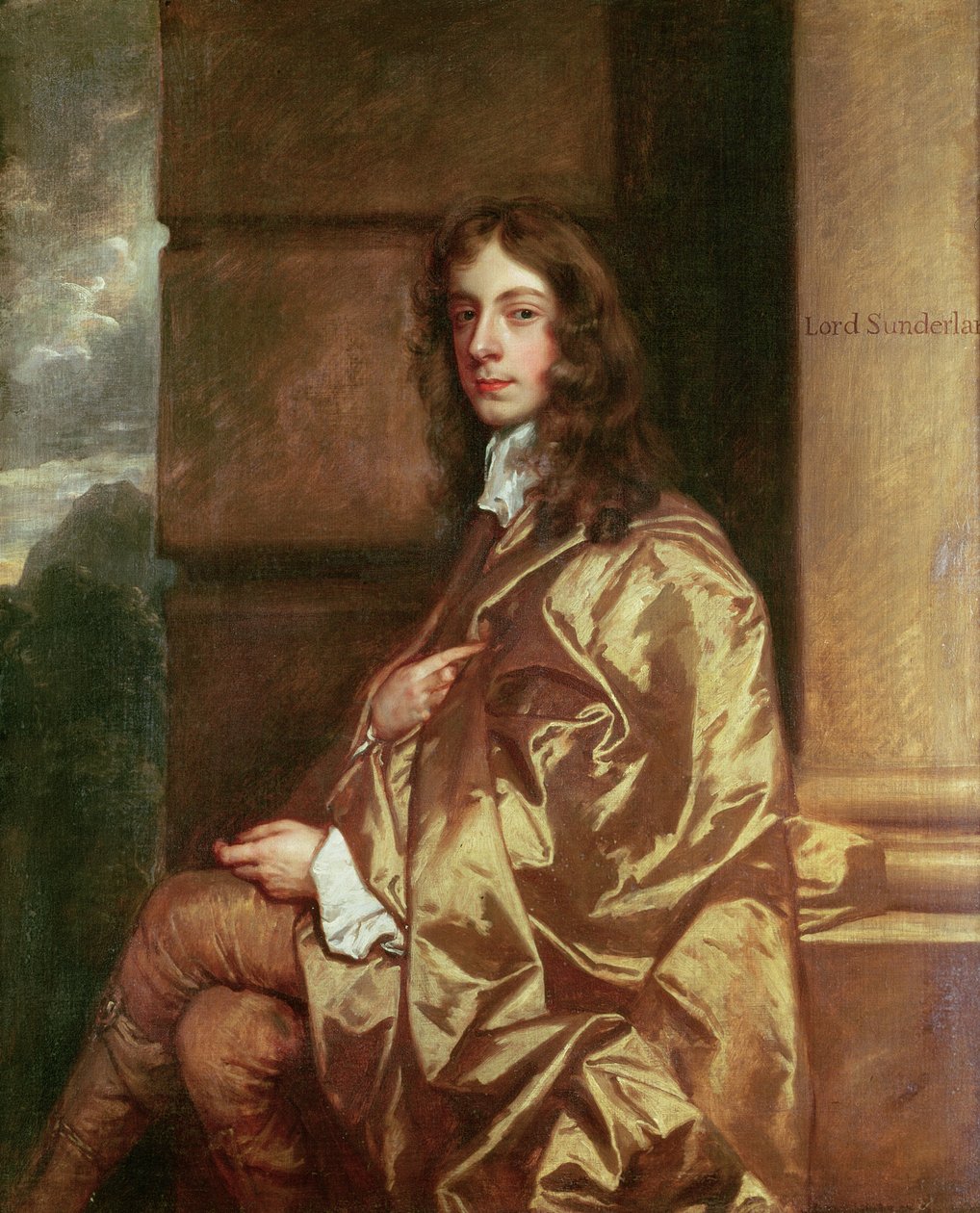 Porträtt av Henry Spencer (1620-43), 1:e jarl av Sunderland, 1643 av Peter Lely