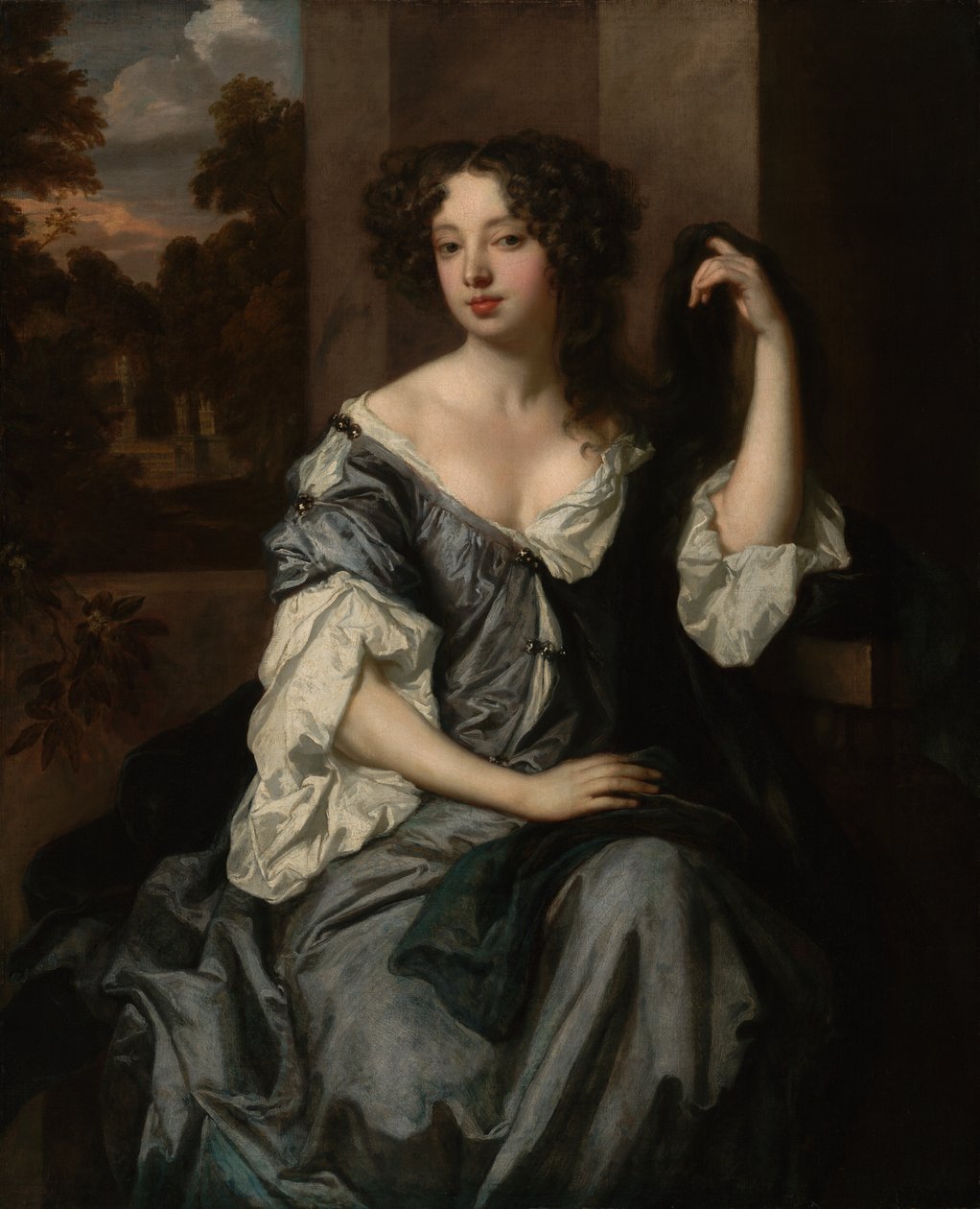 Porträtt av Louise de Keroualle, hertiginna av Portsmouth av Peter Lely