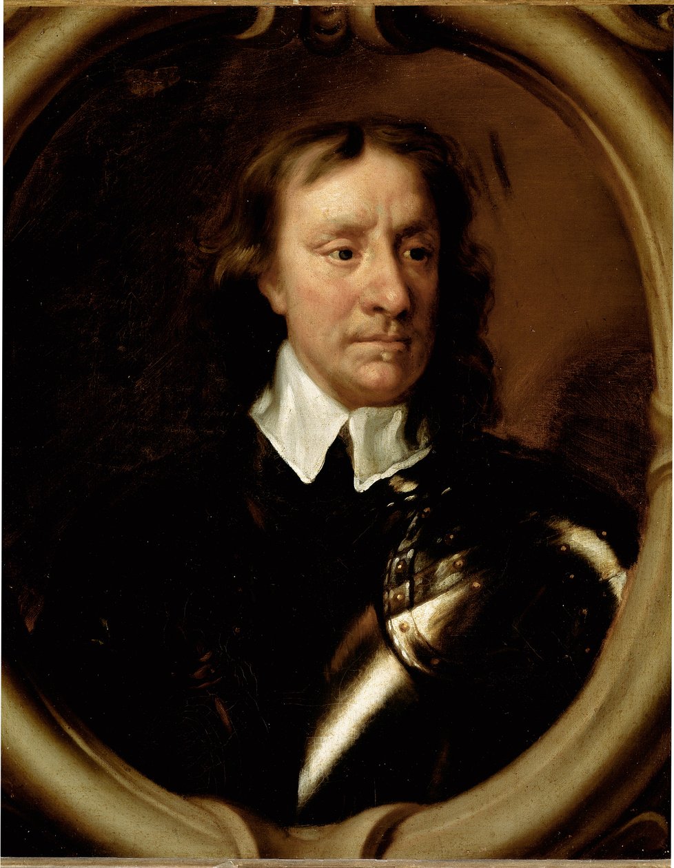 Porträtt av Oliver Cromwell (1599-1658), engelsk militär och statsman - Målning av Sir Peter Lely (1618-1680), Annees 1650 - Florens, Palazzo Pitti av Peter Lely