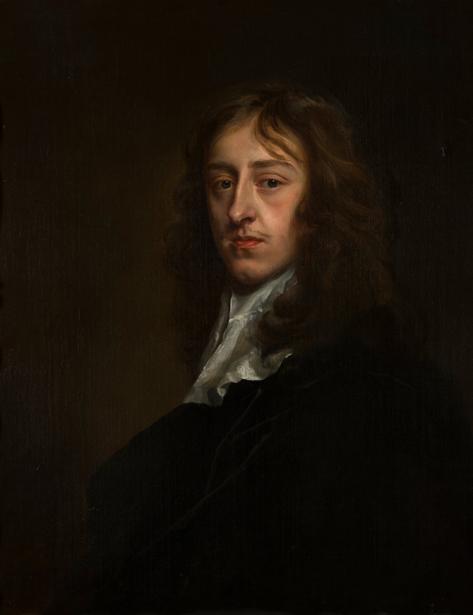 Porträtt av Richard Symonds (1617-1660), ca 1638-80 (olja på duk) av Peter Lely