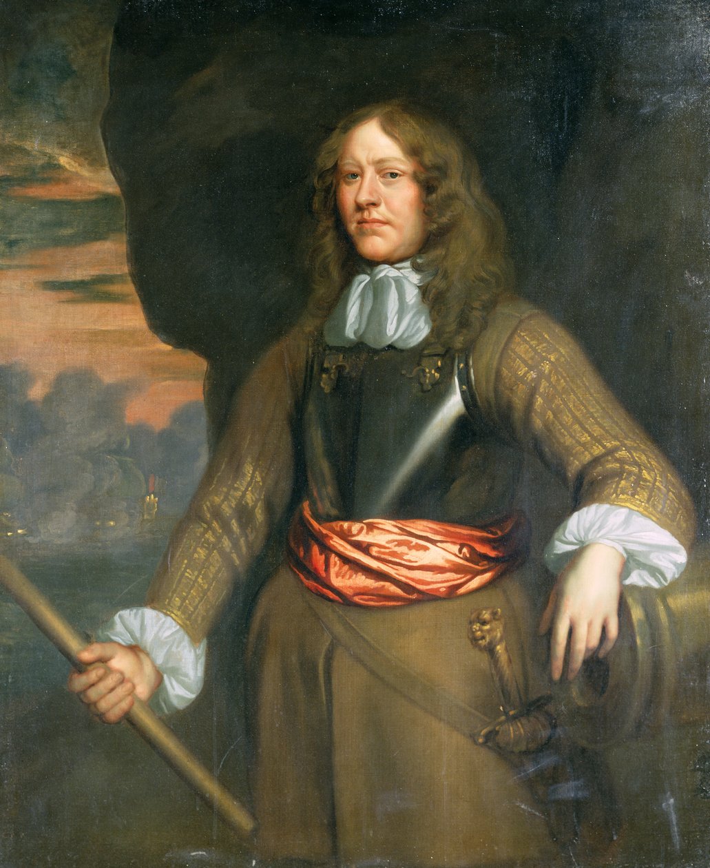 Porträtt av Sir John Lawson, ca 1665 (olja på duk) av Peter Lely