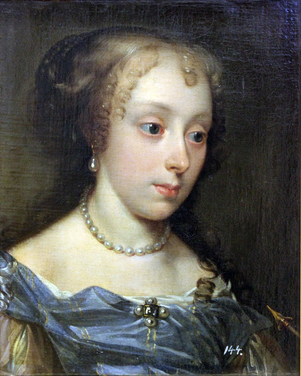 Porträtt av en dam av Peter Lely