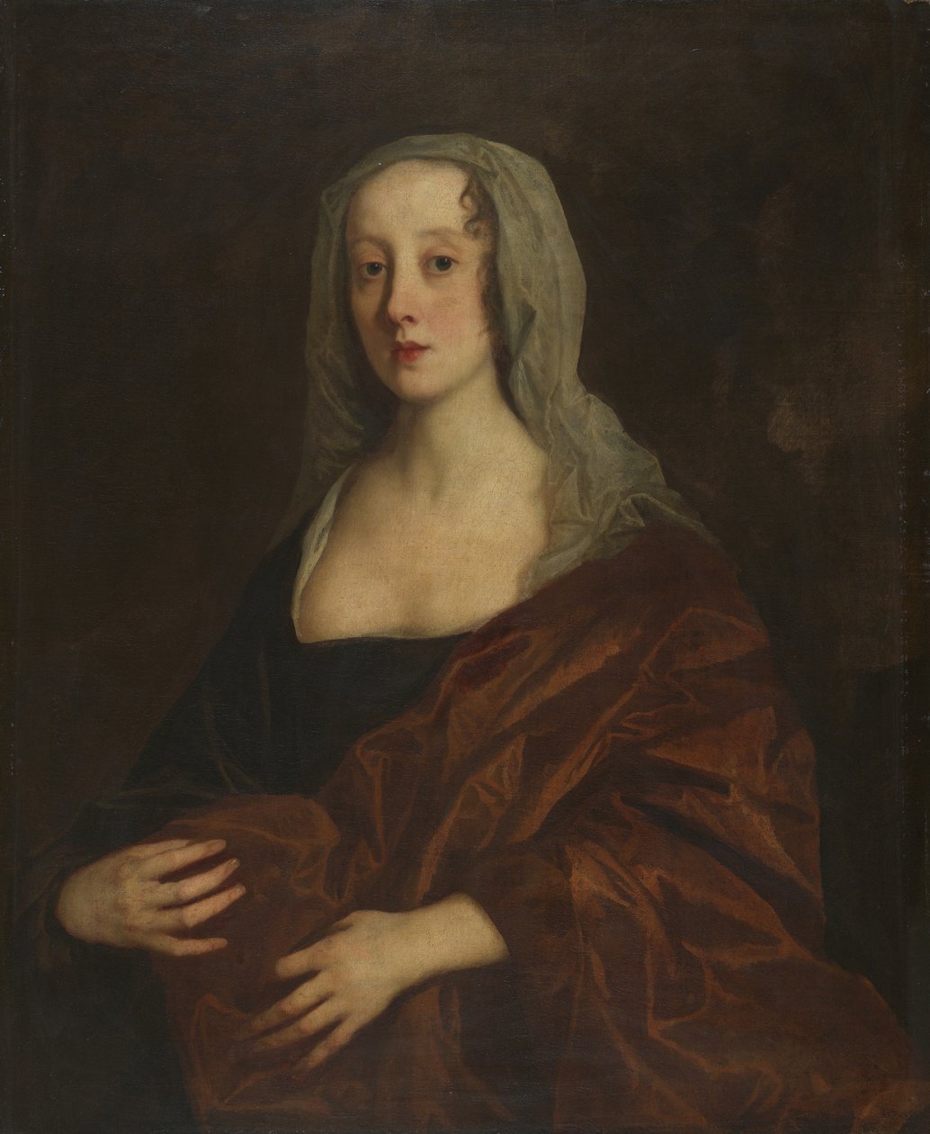 Porträtt av en kvinna, ca 1645 av Peter Lely