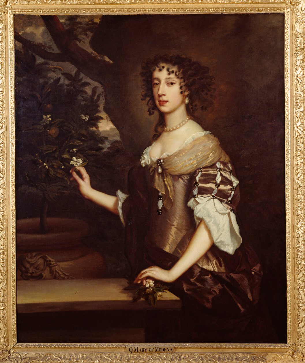 Queen Mary av Modena, ca 1673-80 (olja på duk) av Peter Lely
