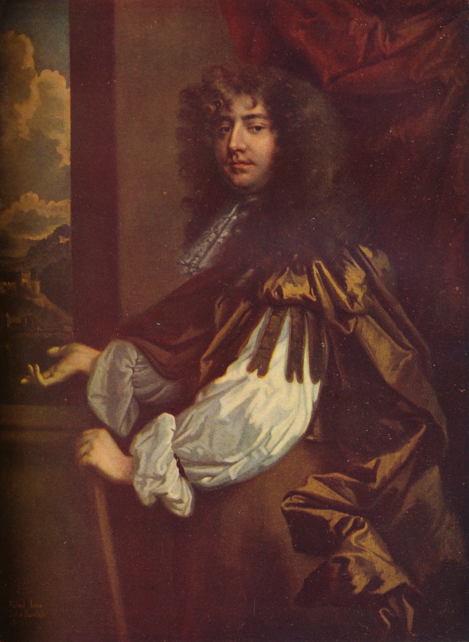 Richard Jones, 1:e jarl av Ranelagh 1641-1712, irländsk jämnårig, 1600-talet, 1923 av Peter Lely