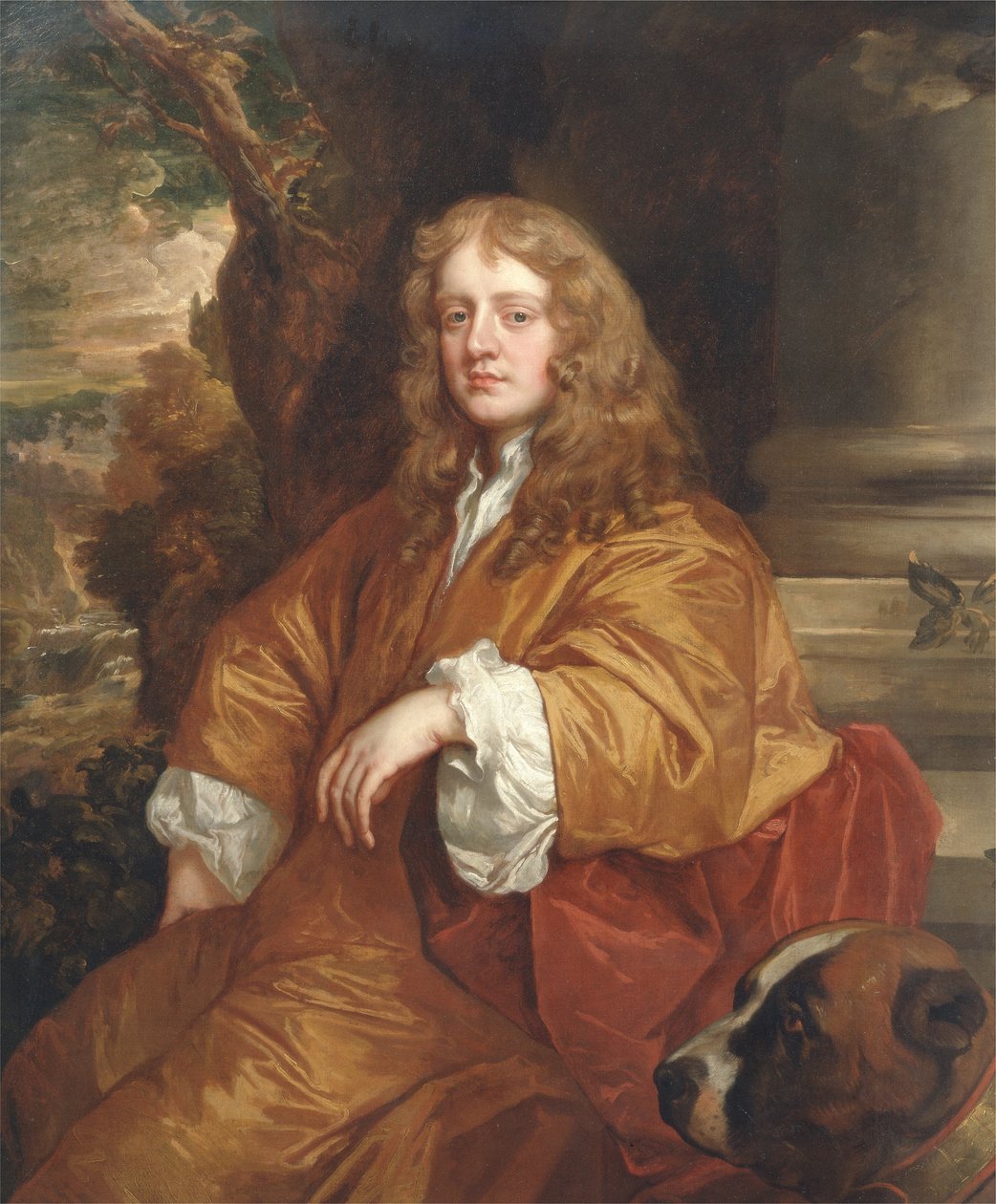 Sir Ralph Bankes, ca 1660-65 (olja på duk) av Peter Lely