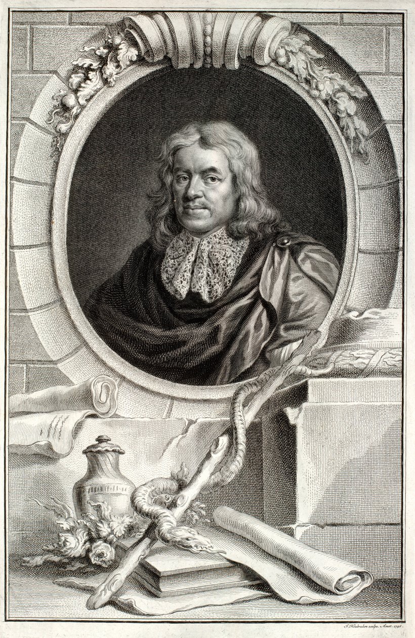 Thomas Sydenham, na vaneina e Jacobus Houbraken (1698-1780) lomia i Amsterdam, 1746 swed av Peter Lely