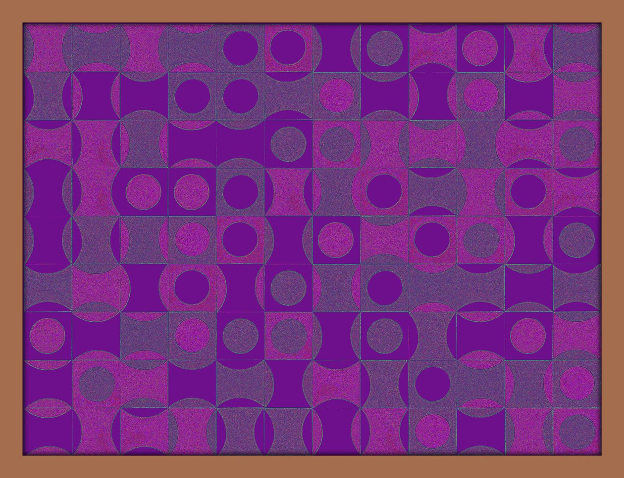 COMPOSITE FIDELITY, 2017, AKRYL PÅ PAPPER av Peter McClure