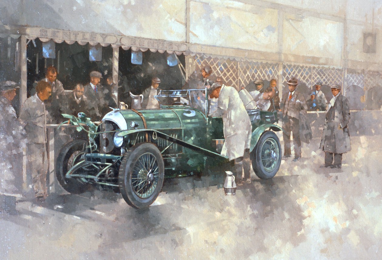 Bentley Old No.7 (olja på duk) av Peter Miller