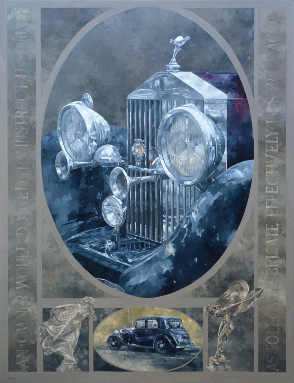The Whisper and the Spirit (olja på duk) av Peter Miller