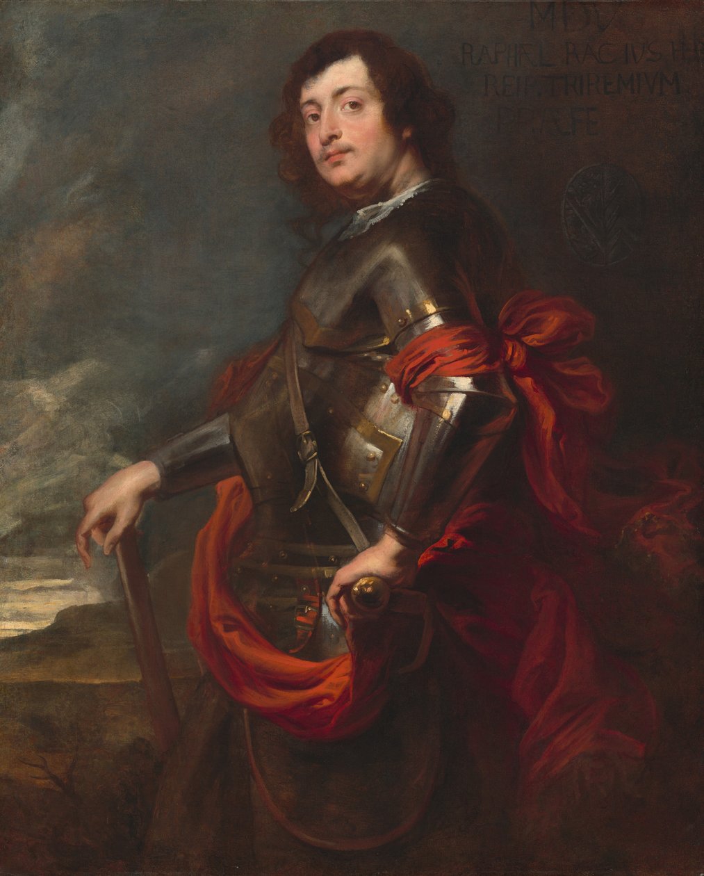 Prefekten Raffaele Raggi, ca 1625 (olja på duk) av Peter P. & Dyck Anthony Van (1599-1641) Rubens