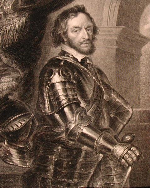 Porträtt av Thomas Howard (1585-1646) 2:e eller 14:e earlen av Arundel, från "Lodge