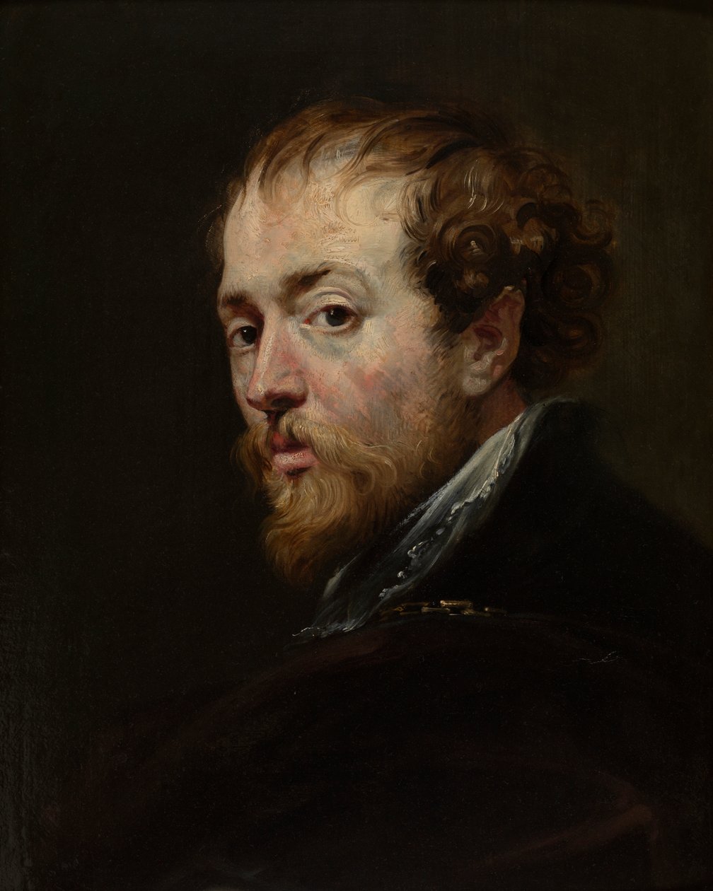 Målaren Peter Paul Rubens (olja på duk) av Peter Paul (follower of) Rubens