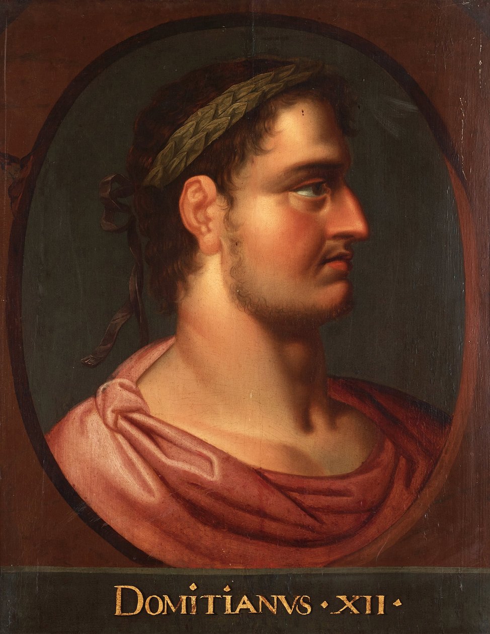 Romerske kejsaren Domitianus (51-96) - Kejsar Domitianus av Rubens, Peter Paul av Peter Paul (school of) Rubens