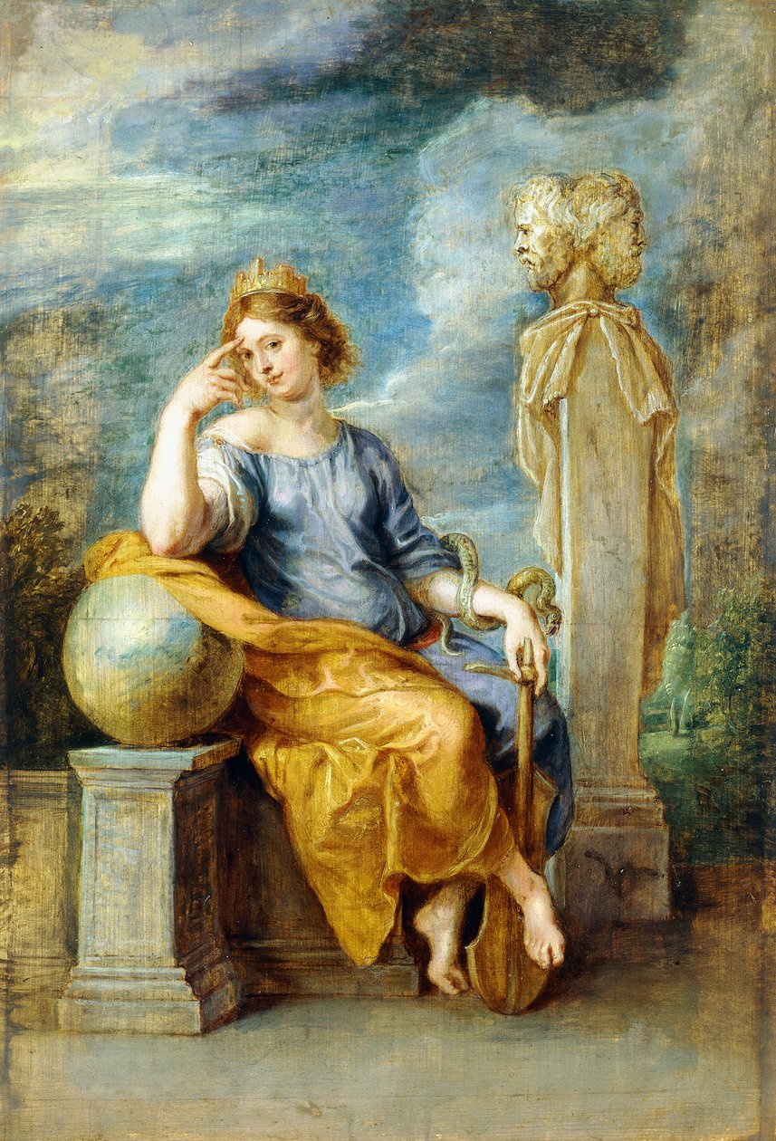 En allegori om försiktighet, av Peter Paul Rubens