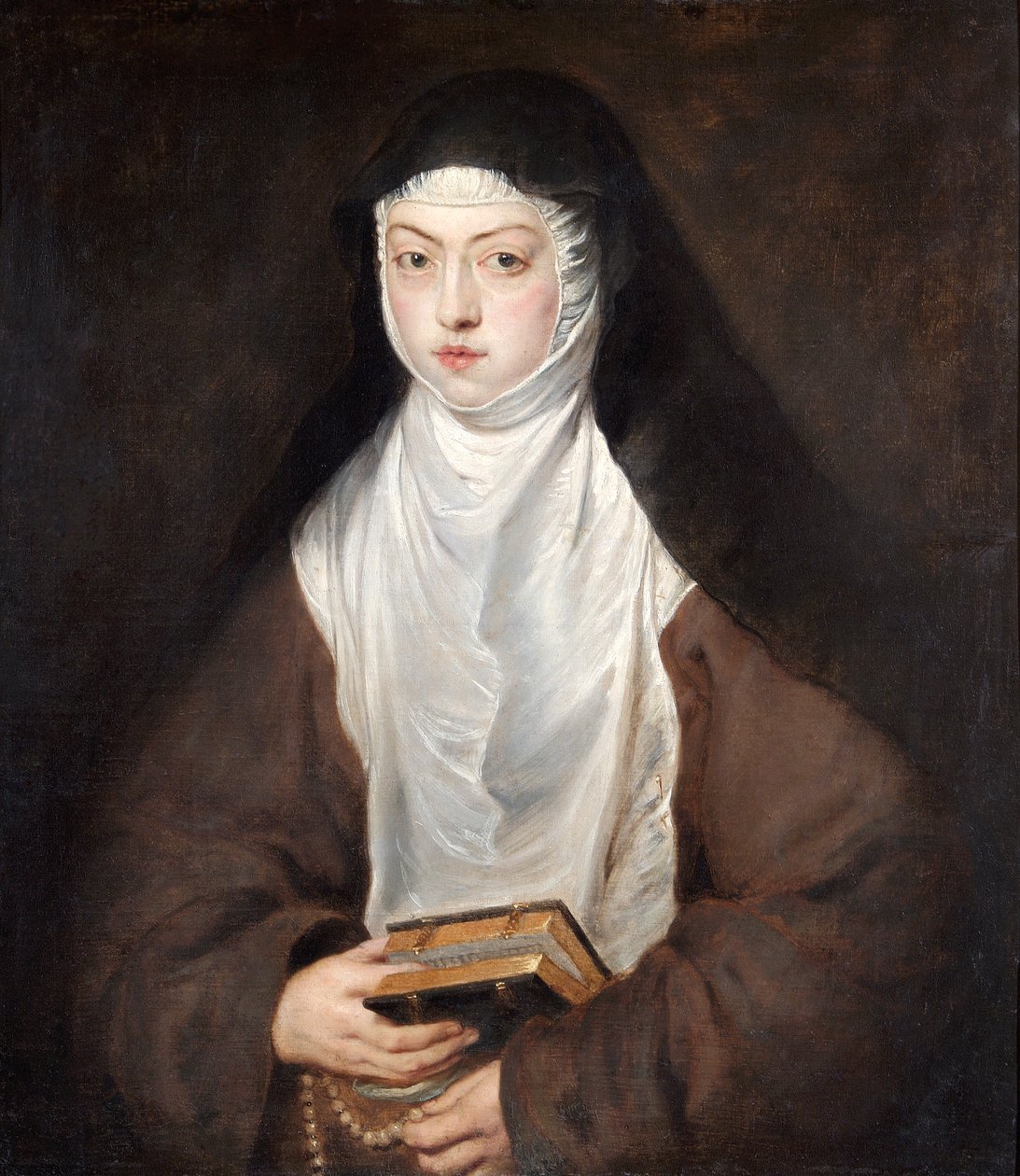 Ana Dorothea, dotter till Rudolf II, ett liv i klostret Royal Barefoot, Madrid av Peter Paul Rubens