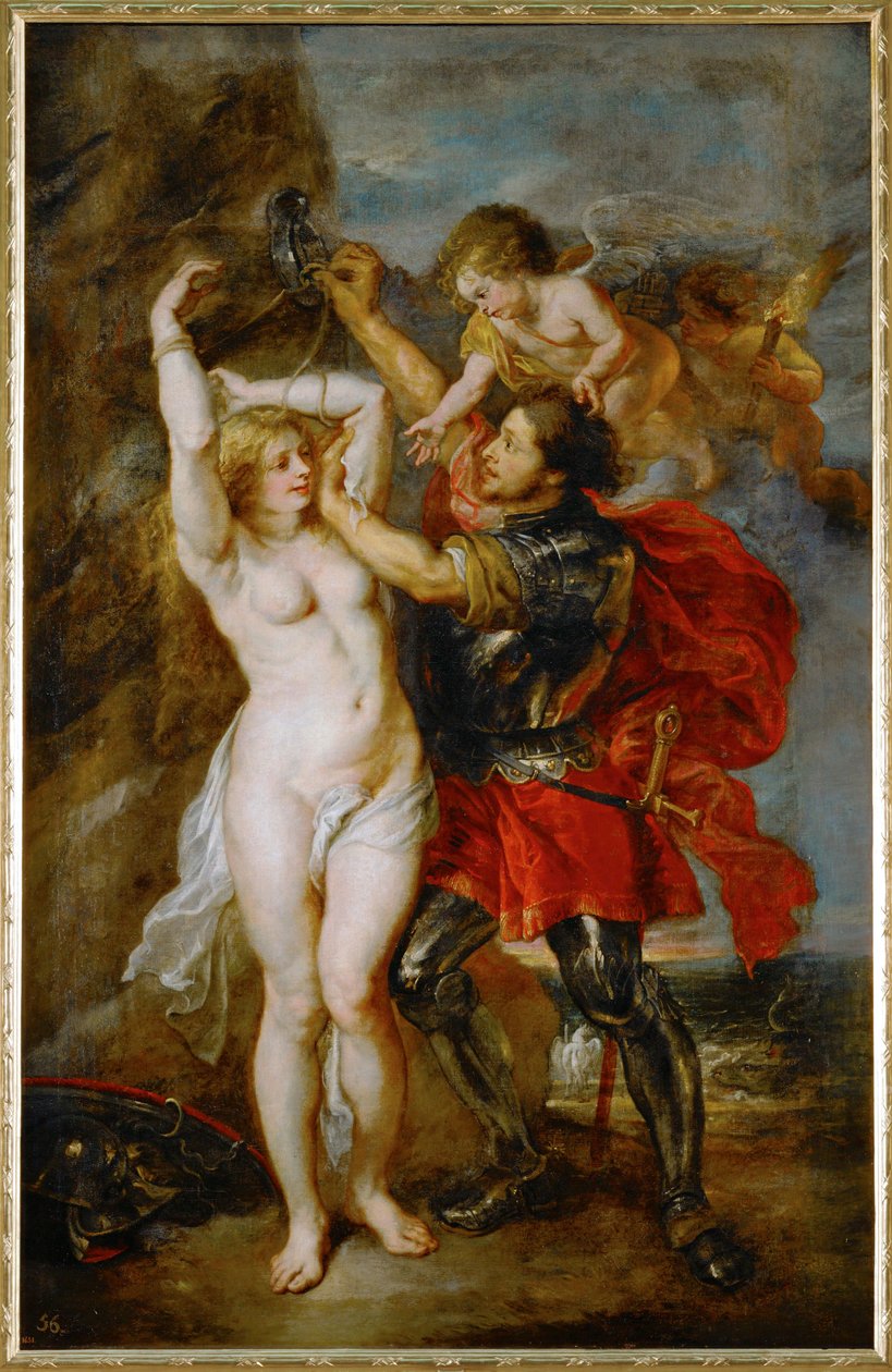 Andromeda befriad av Perseus av Peter Paul Rubens