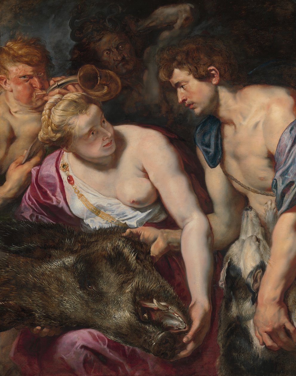 Atalanta och Meleager, ca. 1616 av Peter Paul Rubens