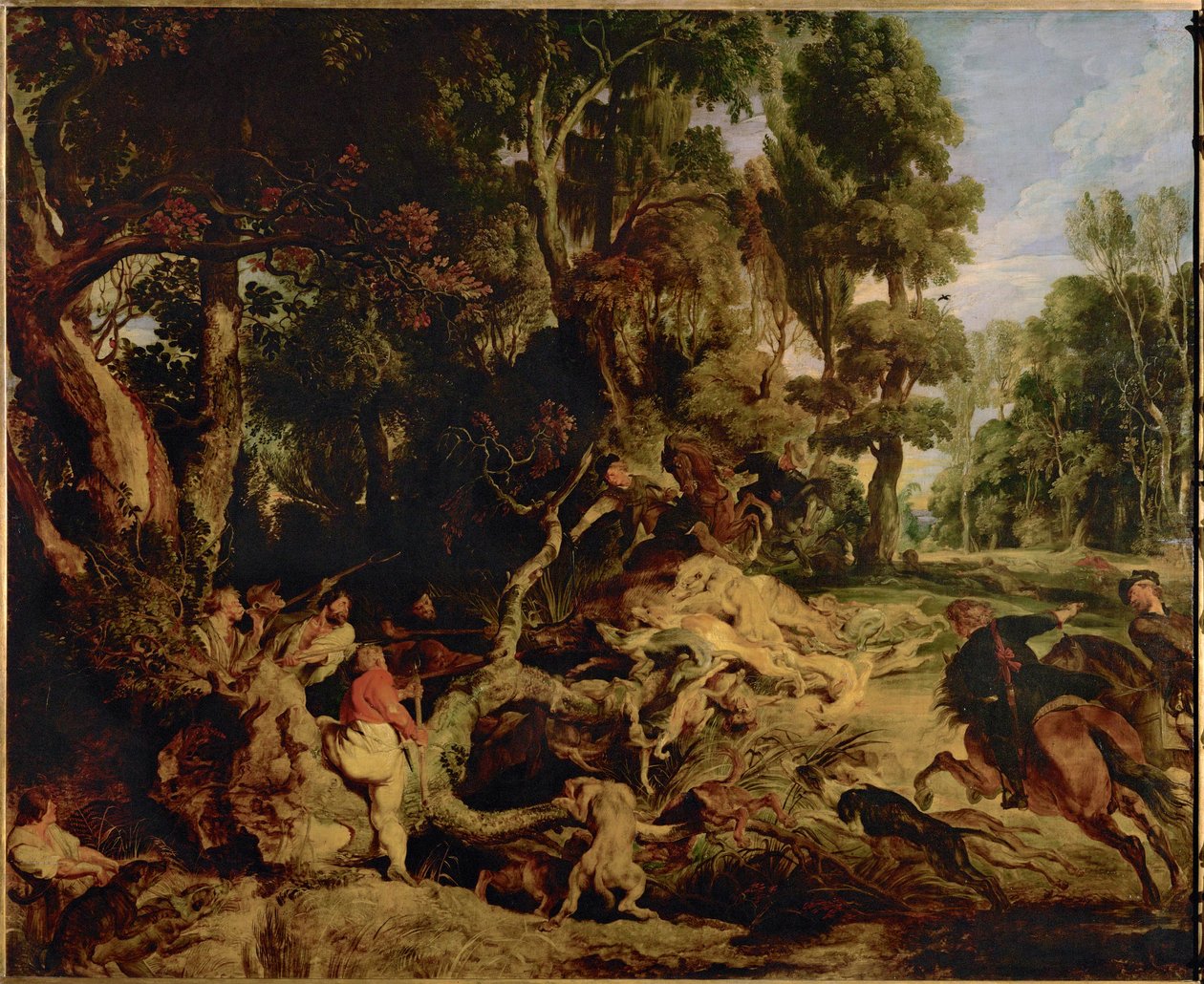 Boarhunt av Peter Paul Rubens