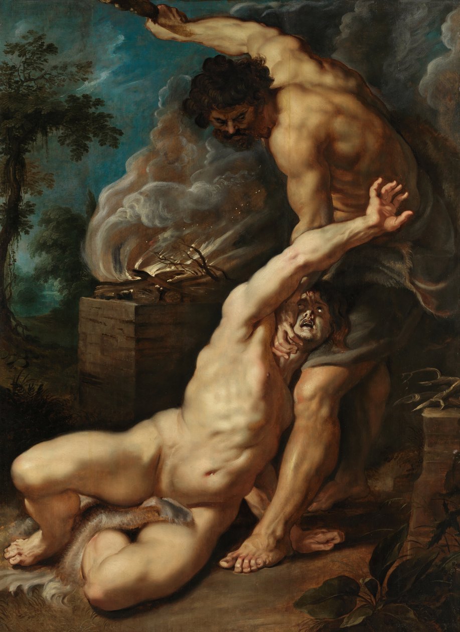 Kain dräpar Abel av Peter Paul Rubens