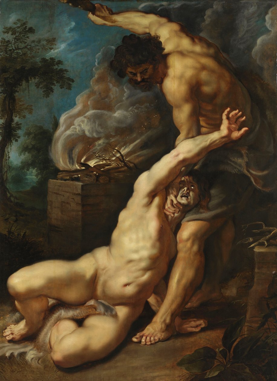 Kain dödar Abel av Peter Paul Rubens