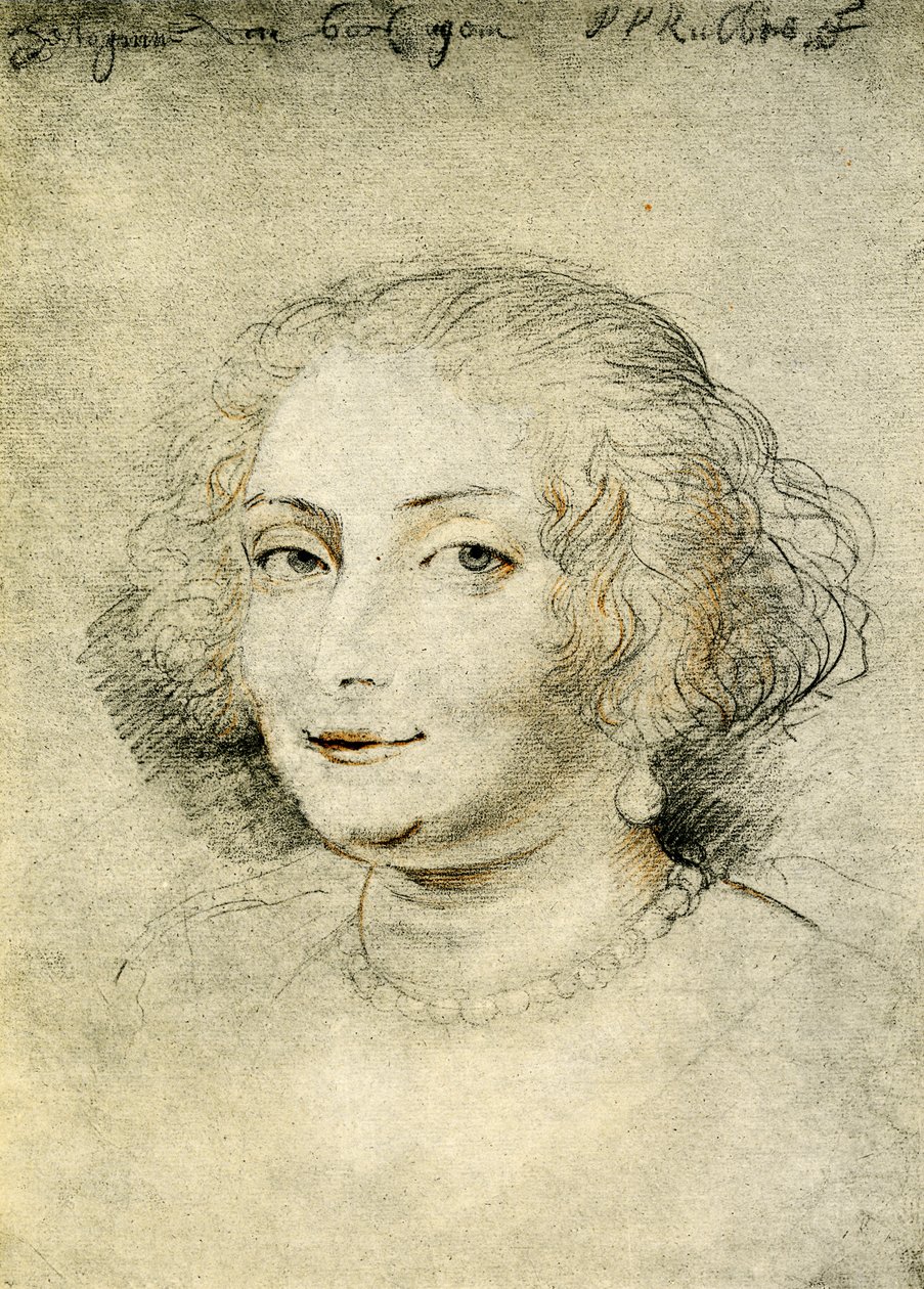 Catherine Manners, hertiginna av Buckingham av Peter Paul Rubens