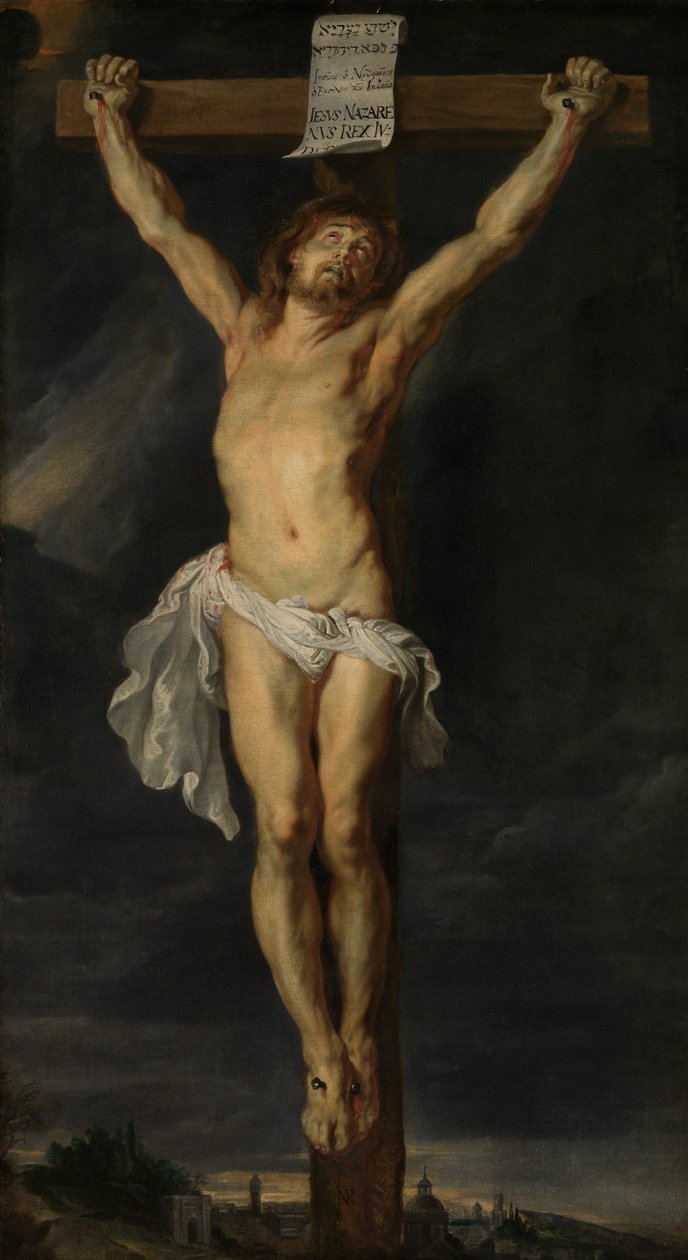 Kristus på korset (olja på duk) av Peter Paul Rubens